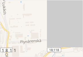Plynárenská v obci Příbram - mapa ulice