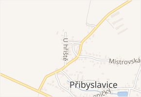 Otmarov v obci Přibyslavice - mapa ulice