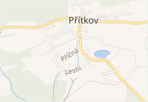 Příčná v obci Proboštov - mapa ulice