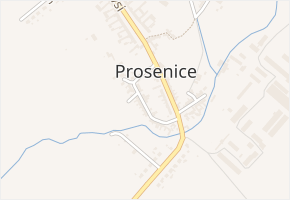 Na Chmelínku v obci Prosenice - mapa ulice