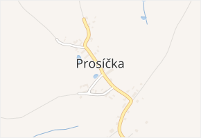 Dolní Prosíčka v obci Prosíčka - mapa části obce