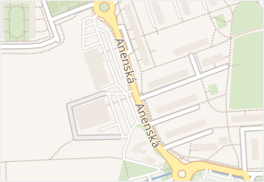 Anenská v obci Prostějov - mapa ulice