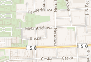 Dělnická v obci Prostějov - mapa ulice