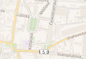 Divišova v obci Prostějov - mapa ulice