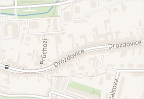 Drozdovice v obci Prostějov - mapa ulice
