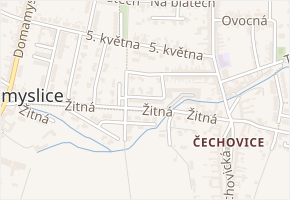 Habrová v obci Prostějov - mapa ulice
