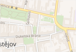 Hlaváčkovo nám. v obci Prostějov - mapa ulice