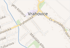Ivana Olbrachta v obci Prostějov - mapa ulice