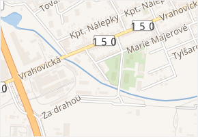 Josefa Hory v obci Prostějov - mapa ulice