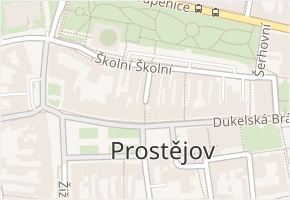 Kramářská v obci Prostějov - mapa ulice