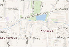 Na Brachlavě v obci Prostějov - mapa ulice