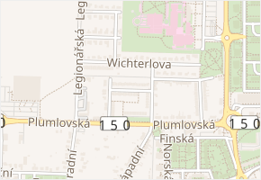 Na okraji v obci Prostějov - mapa ulice