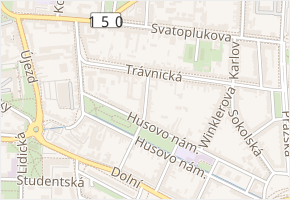 Na příhoně v obci Prostějov - mapa ulice
