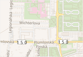 Na vyhlídce v obci Prostějov - mapa ulice