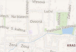 Průchodní v obci Prostějov - mapa ulice