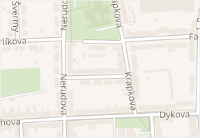Resslova v obci Prostějov - mapa ulice