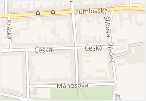 Rostislavova v obci Prostějov - mapa ulice