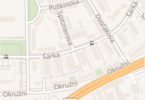 Šárka v obci Prostějov - mapa ulice