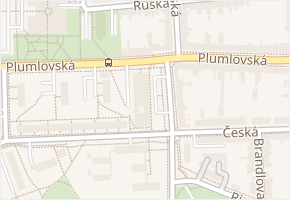sídl. Svobody v obci Prostějov - mapa ulice