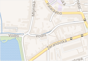 Vodní v obci Prostějov - mapa ulice
