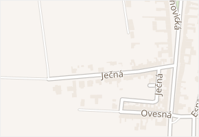 Wichterlova v obci Prostějov - mapa ulice