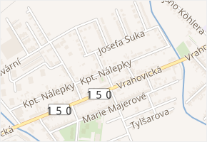 Zátiší v obci Prostějov - mapa ulice