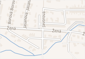 Žitná v obci Prostějov - mapa ulice