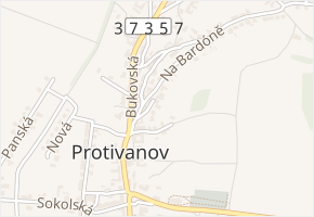 Aloise Kolíska v obci Protivanov - mapa ulice