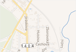 Havlíčkova v obci Protivín - mapa ulice