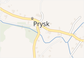 Dolní Prysk v obci Prysk - mapa části obce