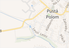 Krátká v obci Pustá Polom - mapa ulice