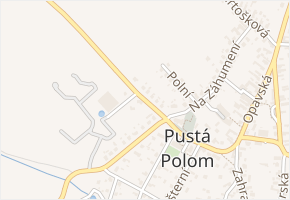 Podvihovská v obci Pustá Polom - mapa ulice