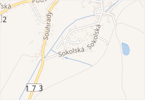 Sokolská v obci Radomyšl - mapa ulice