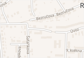 Dobrovského v obci Rajhrad - mapa ulice