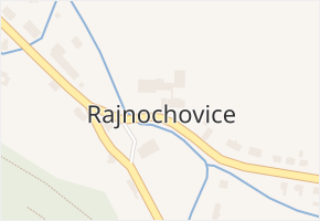 Rajnochovice v obci Rajnochovice - mapa části obce