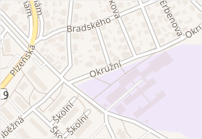 Durasova v obci Rakovník - mapa ulice