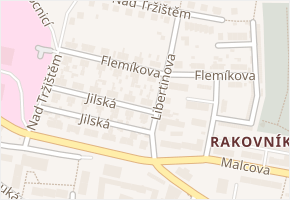 Flemíkova v obci Rakovník - mapa ulice