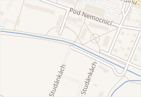 Na Studánkách v obci Rakovník - mapa ulice