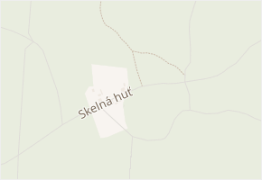 Skelná huť v obci Ralsko - mapa ulice