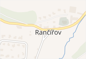 Rančířov v obci Rančířov - mapa části obce