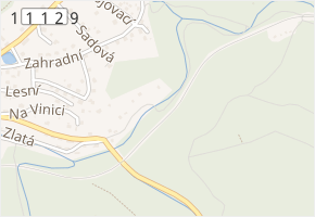 Makoluská v obci Rataje nad Sázavou - mapa ulice