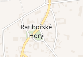 Ratibořské Hory v obci Ratibořské Hory - mapa části obce