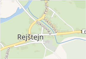 Sokolovská v obci Rejštejn - mapa ulice