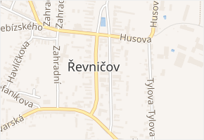 Školní v obci Řevničov - mapa ulice
