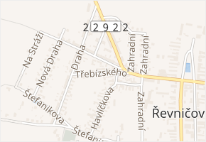 Třebízského v obci Řevničov - mapa ulice
