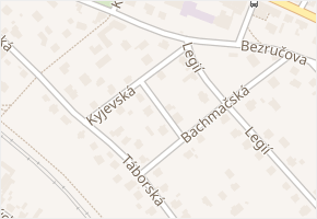Na Skalách v obci Říčany - mapa ulice