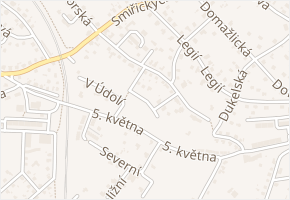 Šumná v obci Říčany - mapa ulice