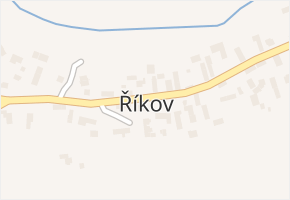 Říkov v obci Říkov - mapa části obce
