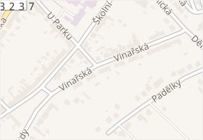 Vinařská v obci Rohatec - mapa ulice