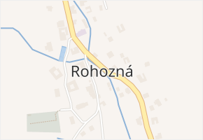 Rohozná v obci Rohozná - mapa části obce